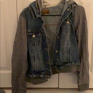 American Eagle Jean jacket sweatshirt